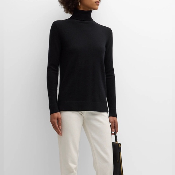Neiman Marcus 100% cashmere turtleneck - Picture 1 of 8